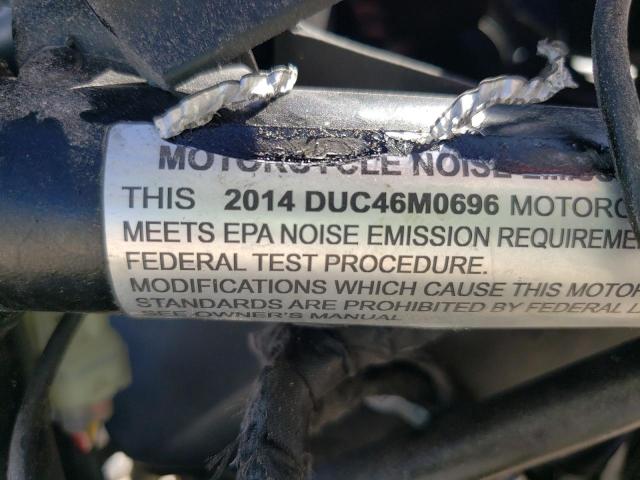2014 DUCATI MONSTER 69 ZDM1RADN7EB077602