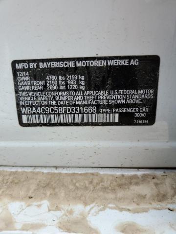 WBA4C9C58FD331668 BMW 428 Xi Gran Coupe Sulev