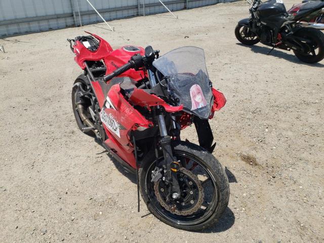 Salvage cars for sale from Copart Bakersfield, CA: 2021 Kawasaki EX400