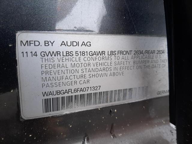 2015 AUDI S4 PREMIUM - WAUBGAFL6FA071327