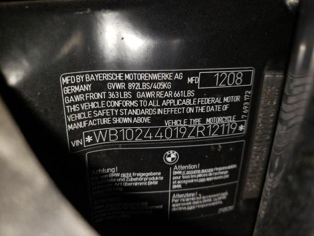2009 BMW F800 ST WB10244019ZR12119