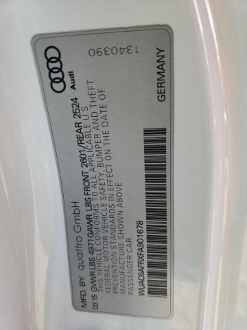 2015 AUDI 100 E WUAC6AFRXFA901678
