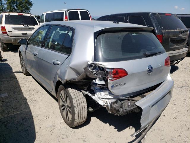 2015 VOLKSWAGEN E-GOLF SEL WVWPP7AUXFW904030