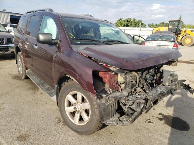 Salvage cars for sale from Copart Bakersfield, CA: 2015 Nissan Armada SV
