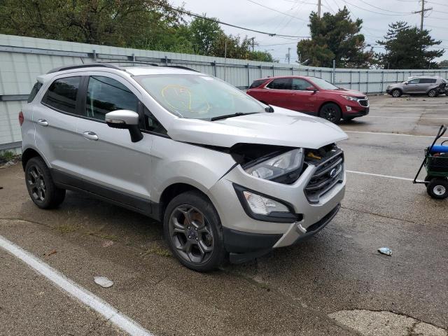 Salvage cars for sale from Copart Moraine, OH: 2018 Ford Ecosport S
