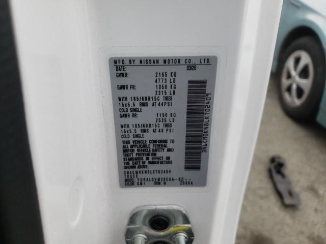 2020 NISSAN NV200 3N6CM0KN8LK702409