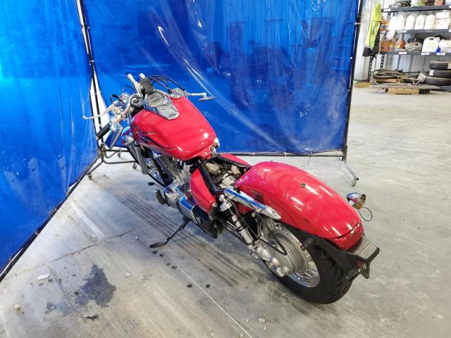 HONDA VT750 C2F 2007 red  gas JH2RC534X7M000365 photo #4