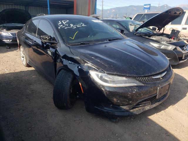 Salvage cars for sale from Copart Colorado Springs, CO: 2015 Chrysler 200 S