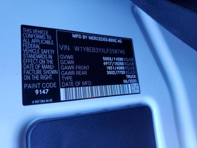 2020 MERCEDES-BENZ SPRINTER 3 W1Y8EB3YXLP258745