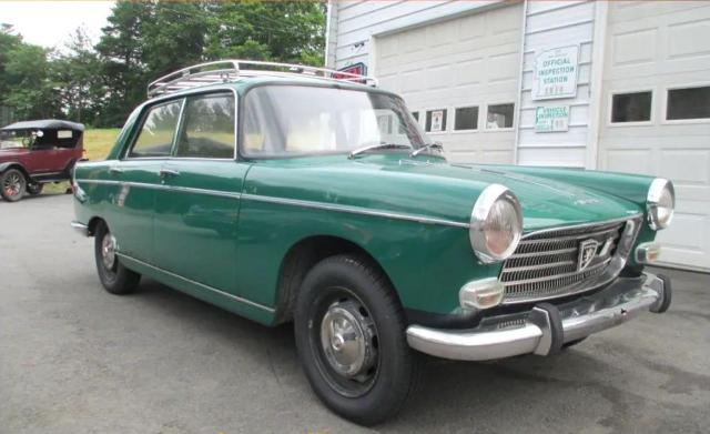 Peugeot 404 salvage cars for sale: 1969 Peugeot 404