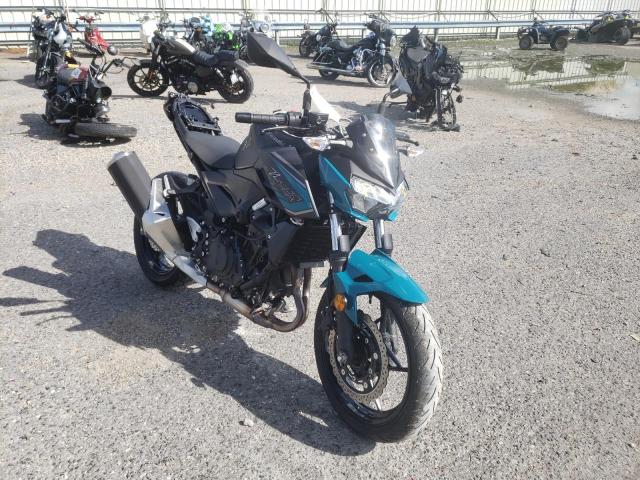 Salvage cars for sale from Copart New Orleans, LA: 2021 Kawasaki ER400 D