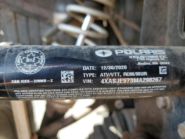 2021 POLARIS SPORTSMAN - 4XASJE573MA298267