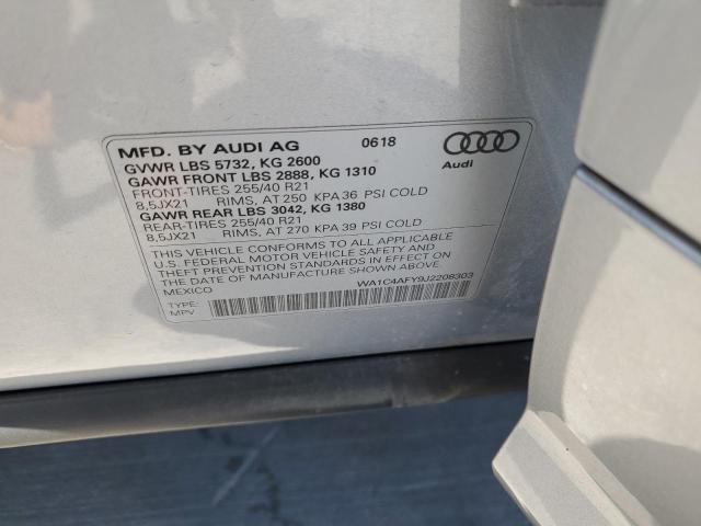 2018 AUDI SQ5 PRESTI WA1C4AFY9J2208303