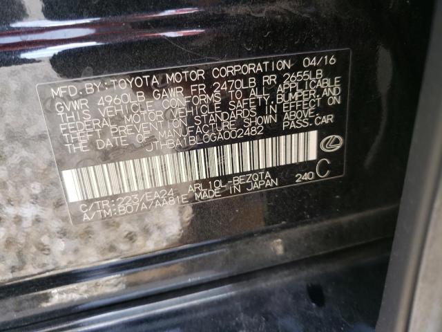 2016 LEXUS GS 200T BA JTHBA1BL0GA002482
