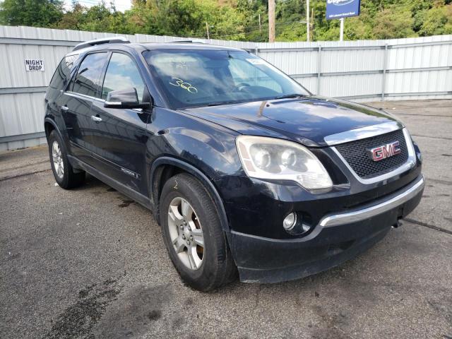 Salvage cars for sale from Copart West Mifflin, PA: 2008 GMC Acadia SLT