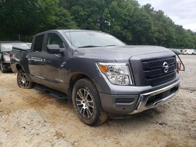 Salvage cars for sale from Copart Austell, GA: 2021 Nissan Titan SV