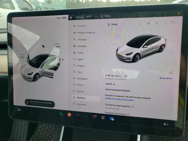 5YJ3E1EA0JF006387 Tesla MODEL 3