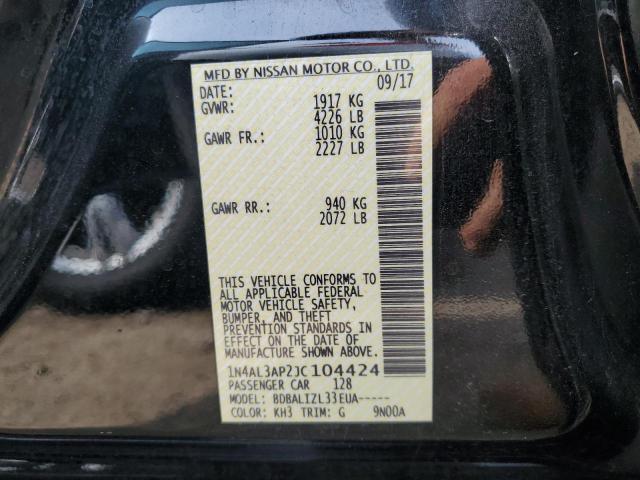 1N4AL3AP2JC104424 Nissan ALTIMA 2.5