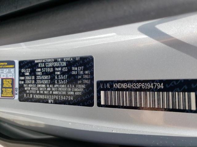 2023 KIA CARNIVAL L KNDNB4H33P6194794