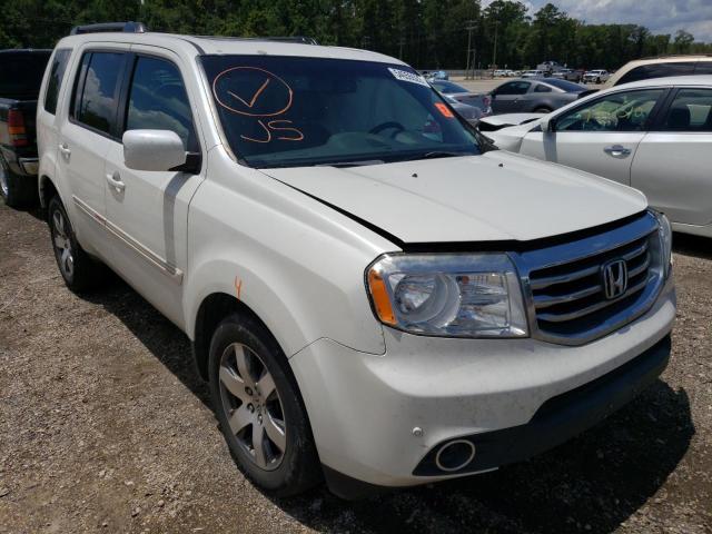 Salvage cars for sale from Copart Greenwell Springs, LA: 2015 Honda Pilot Touring