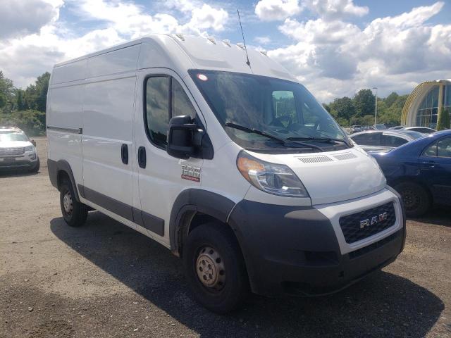Salvage trucks for sale at East Granby, CT auction: 2019 Dodge RAM Promaster
