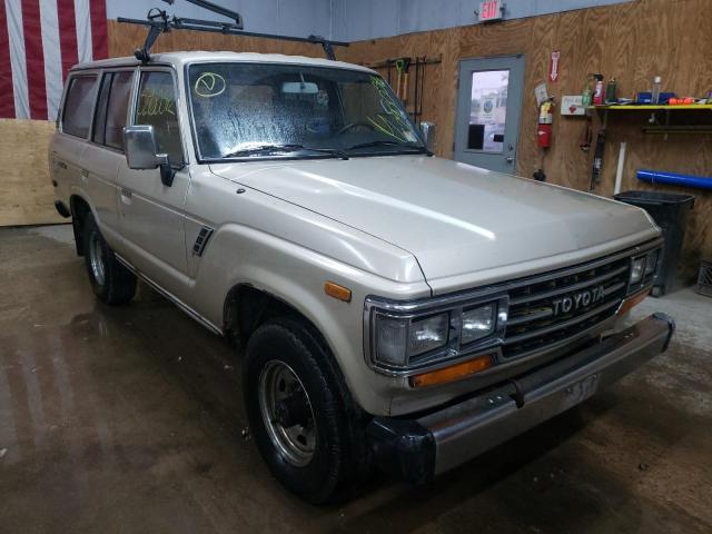 Salvage cars for sale from Copart Kincheloe, MI: 1989 Toyota Land Cruiser