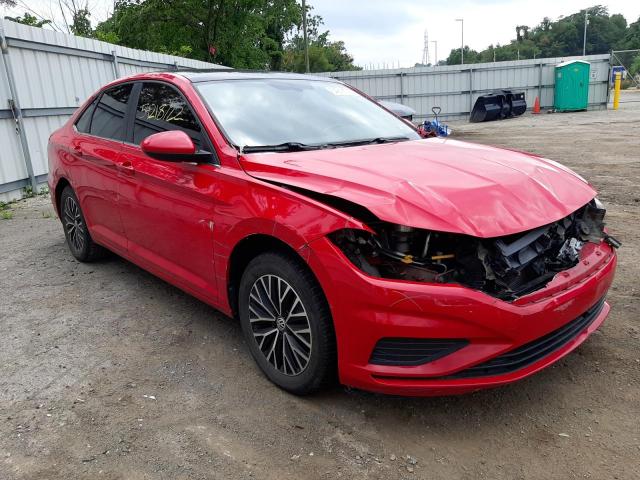 Salvage cars for sale from Copart West Mifflin, PA: 2019 Volkswagen Jetta S