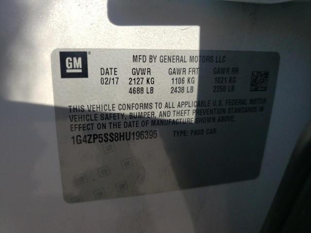 1G4ZP5SS8HU196395 Buick Lacrosse Essence