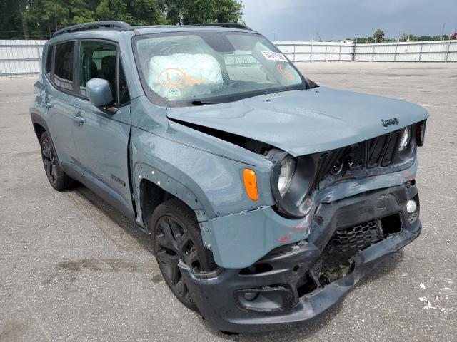 Vehiculos salvage en venta de Copart Dunn, NC: 2017 Jeep Renegade L