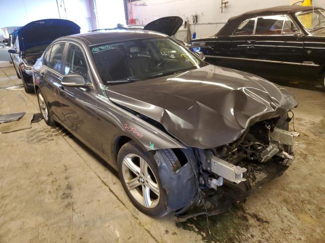 Salvage cars for sale from Copart Wheeling, IL: 2013 BMW 320 I Xdrive