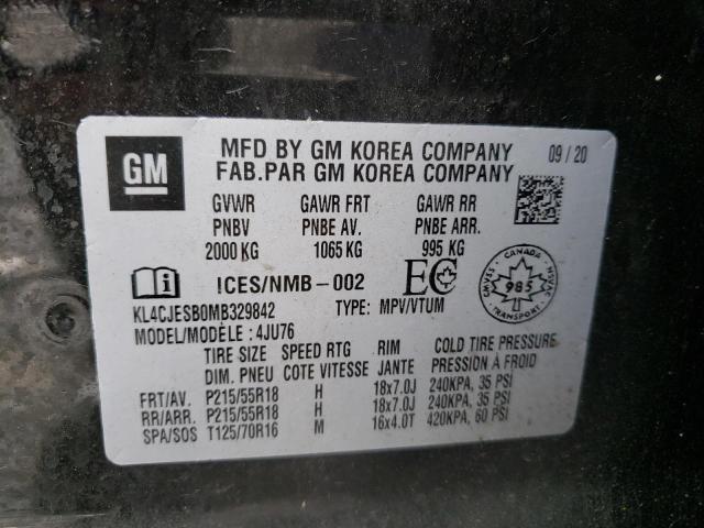 2021 BUICK ENCORE PRE - KL4CJESB0MB329842