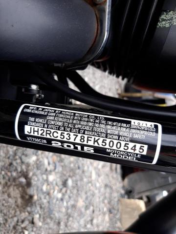 2015 HONDA VT750 C2B JH2RC5378FK500545