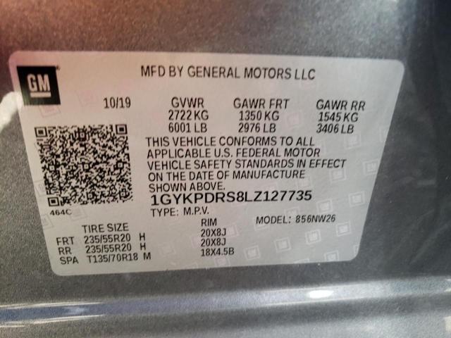 2020 CADILLAC XT6 PREMIU - 1GYKPDRS8LZ127735