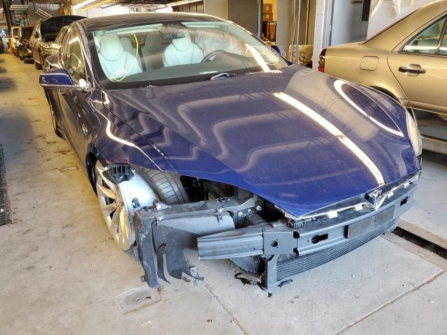 Salvage cars for sale from Copart Wheeling, IL: 2019 Tesla Model S