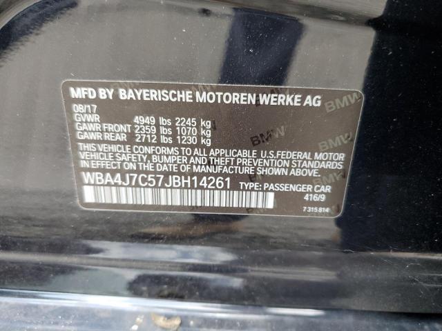 2018 BMW 440XI GRAN WBA4J7C57JBH14261