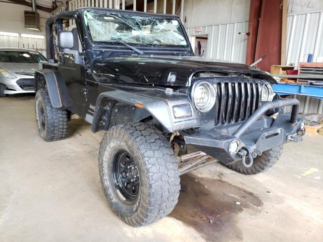 Salvage cars for sale from Copart Longview, TX: 2005 Jeep Wrangler X