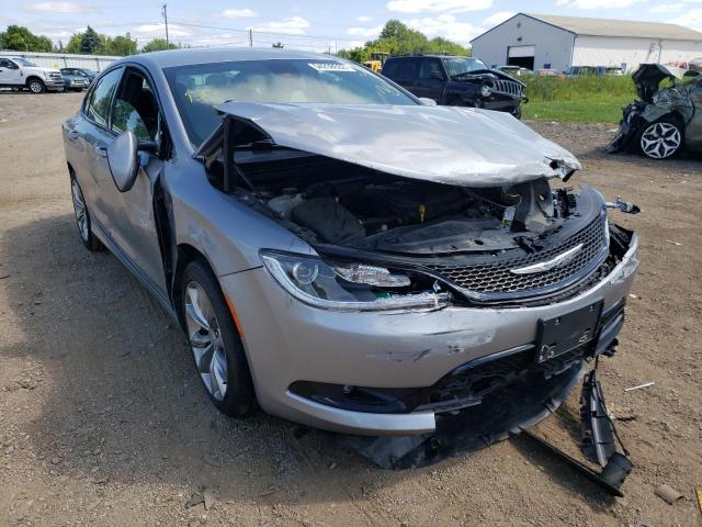 Salvage cars for sale from Copart Columbia Station, OH: 2015 Chrysler 200 S