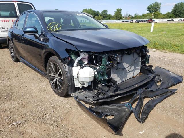 Salvage cars for sale from Copart Columbia Station, OH: 2021 Toyota Camry SE
