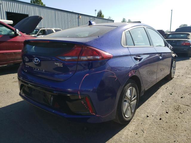 2019 HYUNDAI IONIQ BLUE - KMHC65LC2KU167465