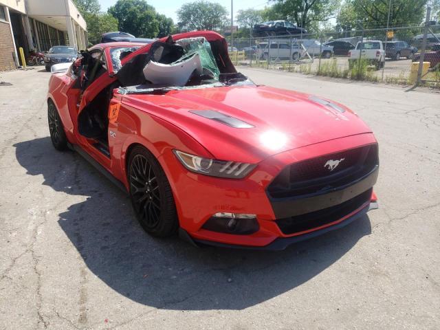 Vehiculos salvage en venta de Copart Wheeling, IL: 2015 Ford Mustang GT