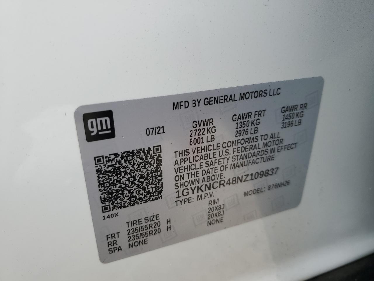 2022 Cadillac XT5 - Image 10