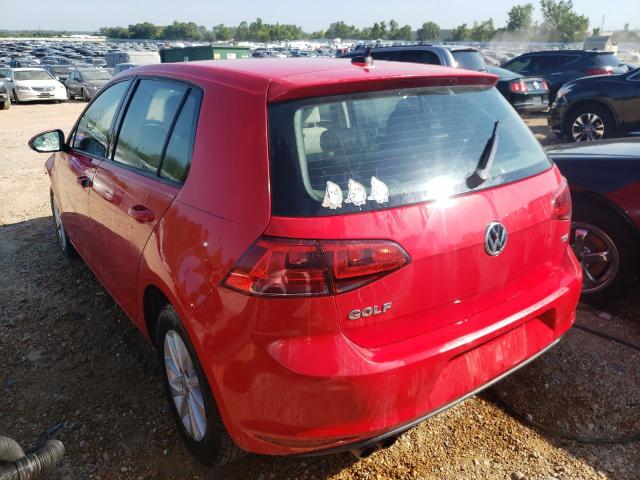 2016 VOLKSWAGEN GOLF S/SE 3VW217AU5GM017378