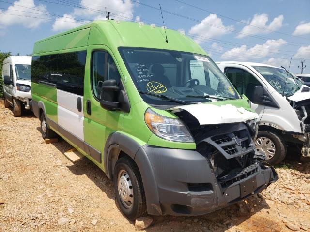 Salvage trucks for sale at China Grove, NC auction: 2017 Dodge RAM Promaster