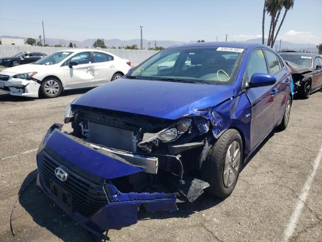 2019 HYUNDAI IONIQ BLUE - KMHC65LC7KU178557