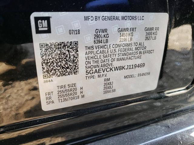 2019 BUICK ENCLAVE AV 5GAEVCKW8KJ119469