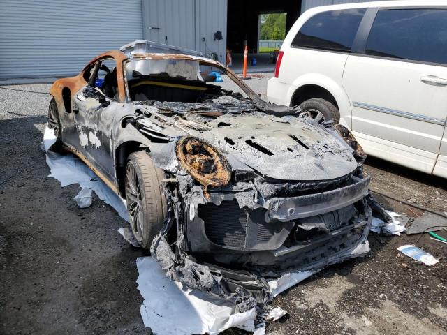 Salvage Wrecked Vehicles Auctions Online 2017 PORSCHE 911 TURBO