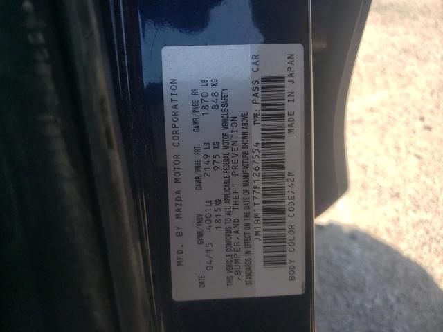 2015 MAZDA 3 SV - JM1BM1T77F1267554