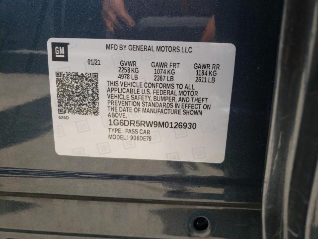 2021 CADILLAC CT5-V 1G6DR5RW9M0126930