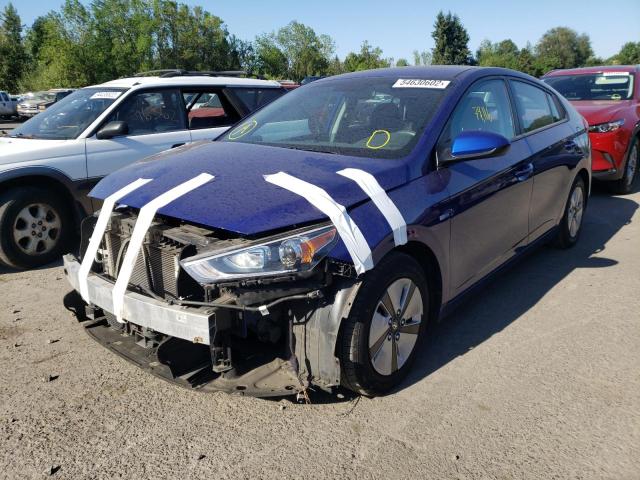 2019 HYUNDAI IONIQ BLUE - KMHC65LC2KU167465