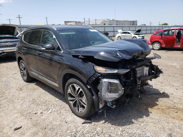 Salvage cars for sale from Copart Mercedes, TX: 2019 Hyundai Santa FE L
